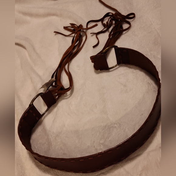 NWT! NORDSTROM COGNAC BELT Sz L/XL - Picture 1 of 13